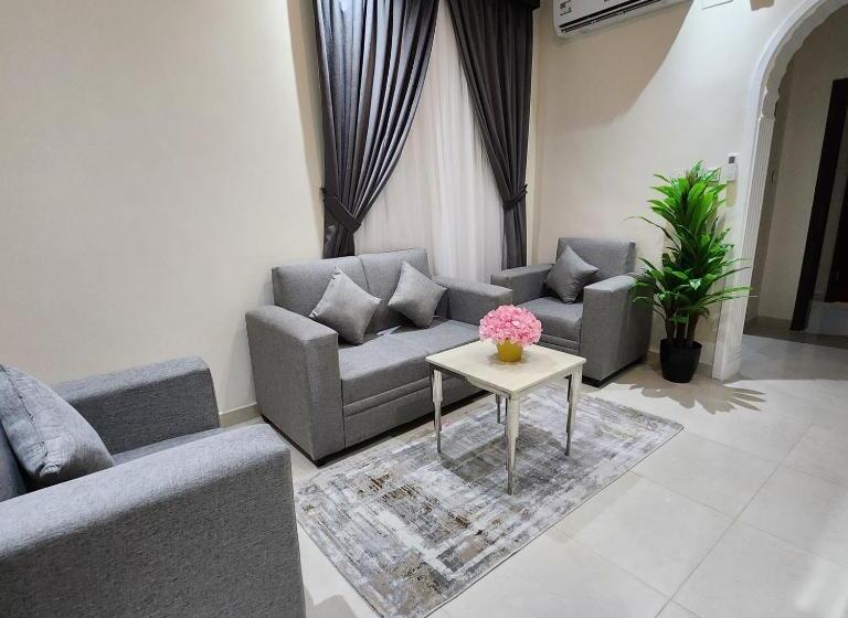 带大床的豪华间, Jawharat Alia Apartment