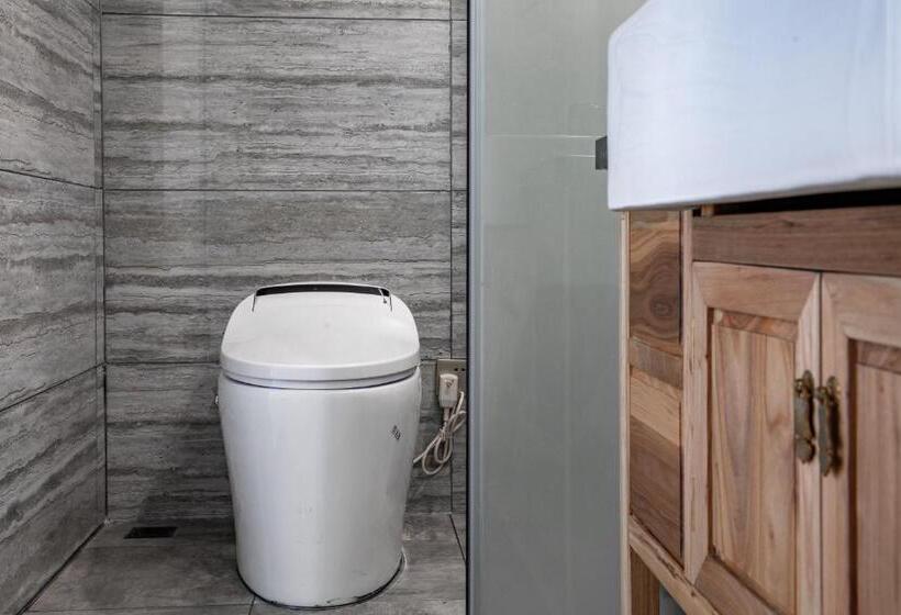 חדר סטנדרט עם ג'קוזי, Zhangjiajie Qiquan Vacation B&b