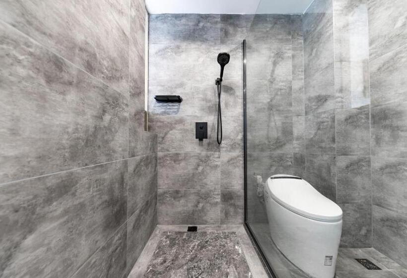 חדר סטנדרט עם מרפסת, Zhangjiajie Qiquan Vacation B&b