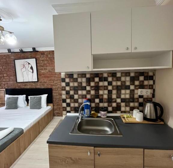 标准工作室, 3 ) Taksim’de Süit Delüxe Otel Odası