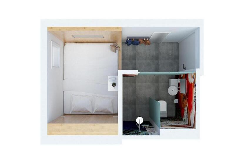 غرفة أساسية, Bunk Hostel Utrecht