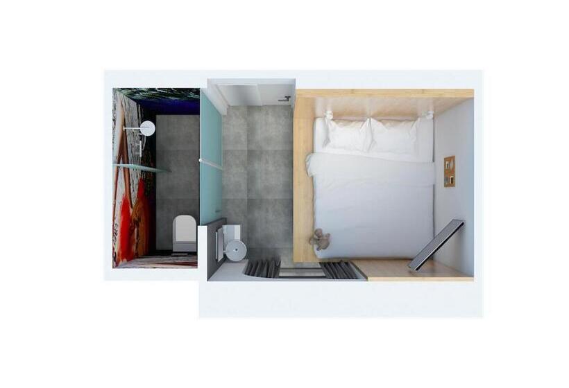 غرفة قياسية, Bunk Hostel Utrecht