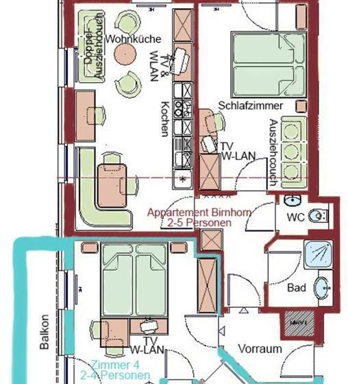 آپارتمان 1 خوابه, Riederhof