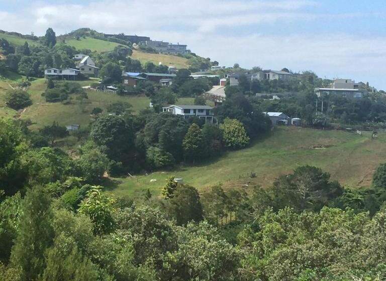 חדר דלוקס עם מרפסת נוף לים, Hahei Sea Vista