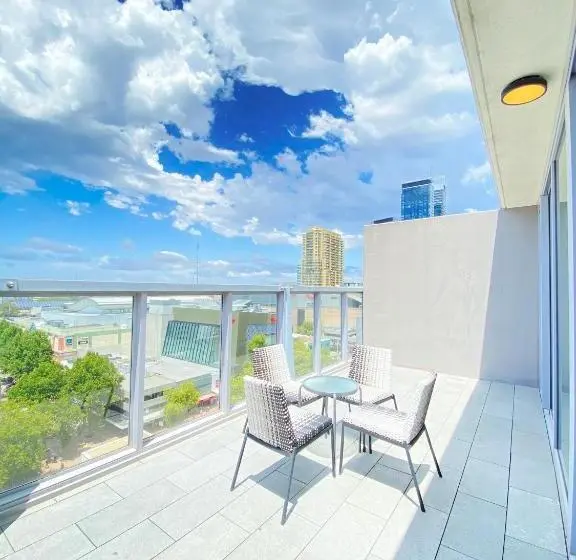 テラス付き１ベッドルームアパートメント, Premium Apartments Chatswood