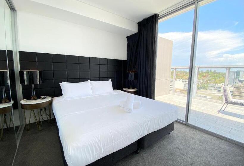 شقة غرفة واحدة مزودة بتراس, Premium Apartments Chatswood