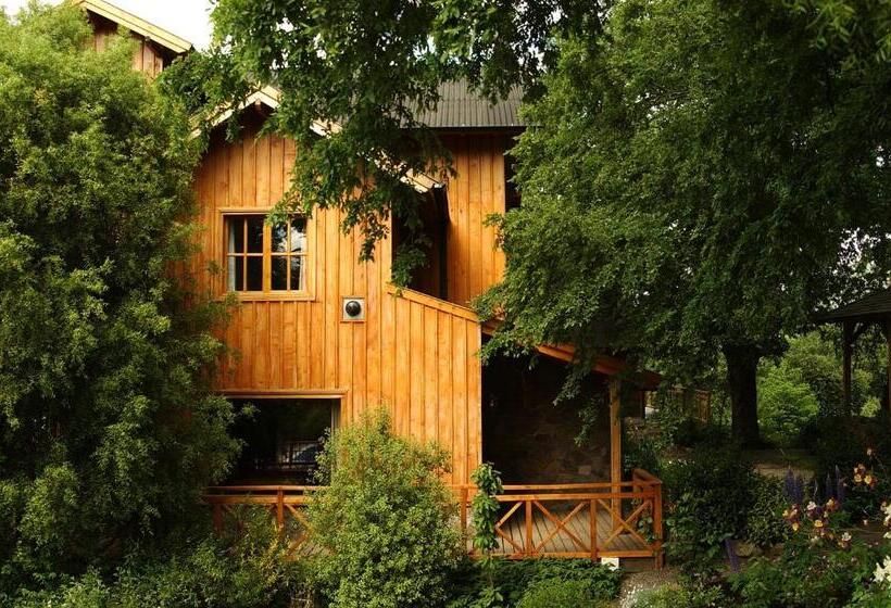 בית, 4 חדרי שינה, Cabañas La Encantada