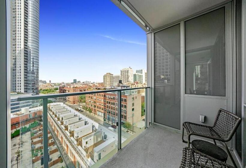 סוויטת דלוקס 2 חדרים, Level Chicago River North
