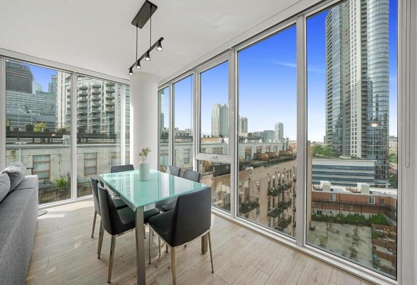 סוויטת דלוקס 2 חדרים, Level Chicago River North