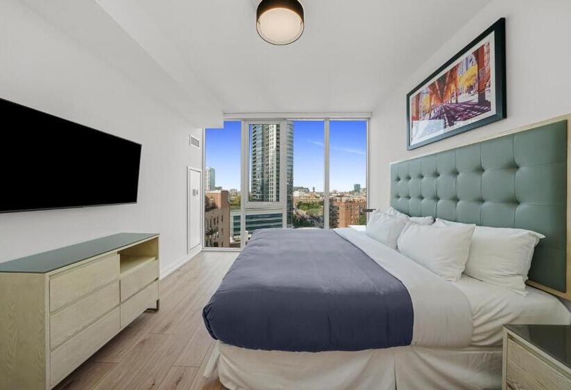 סוויטת דלוקס 2 חדרים, Level Chicago River North