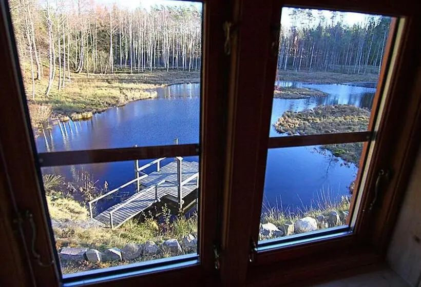 Suite with lake view, Pensionat Sågknorren