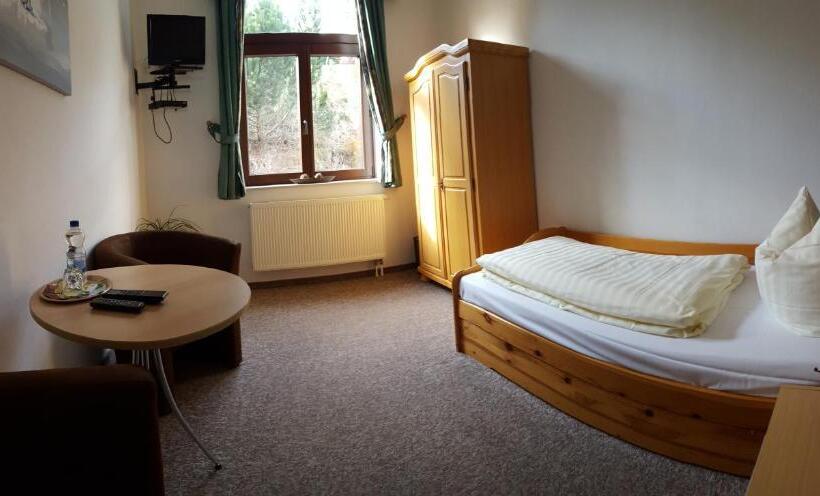 テラス付きシングルルーム, Gästehaus Stadtschaenke