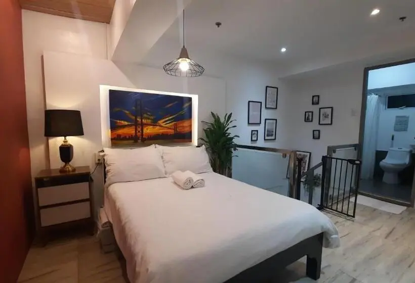 プールの見える１ベッドルームアパートメント, L1 Twin Bed Staycation In Bonifacio Global City 6