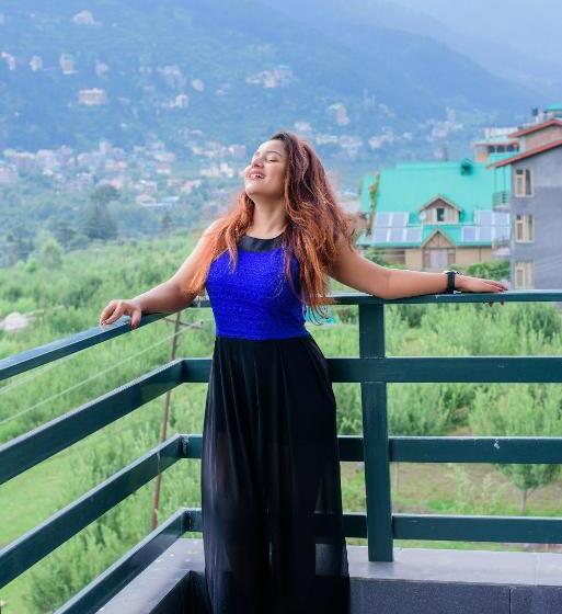 חדר דלוקס עם מרפסת, Naturevilas Sarovar Portico Centrally Heated