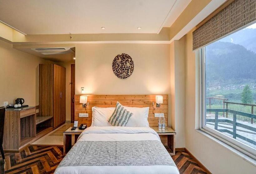 غرفة قياسية ذات إطلالة, Naturevilas Sarovar Portico   Centrally Heated