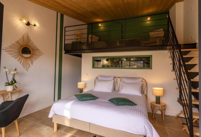 غرفة ديلوكس سرير كينج, Domaine De Chabanne