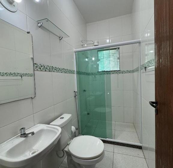 חדר לארבעה סטנדרטי עם נוף לגינה, Aconchego Da Vila