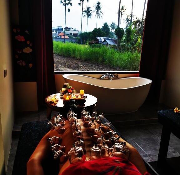 חדר דלוקס, Amed Yogika Center, Villas, Sauna And Restaurant