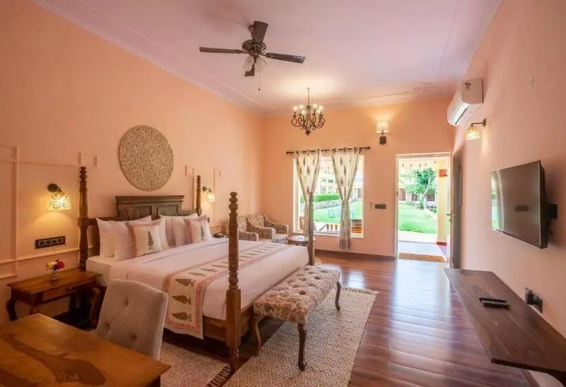 Deluxe-villa 1 Makuuhuone, Ratan Villas Sariska