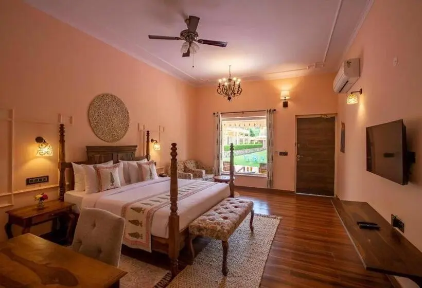 Deluxe-villa 1 Makuuhuone, Ratan Villas Sariska
