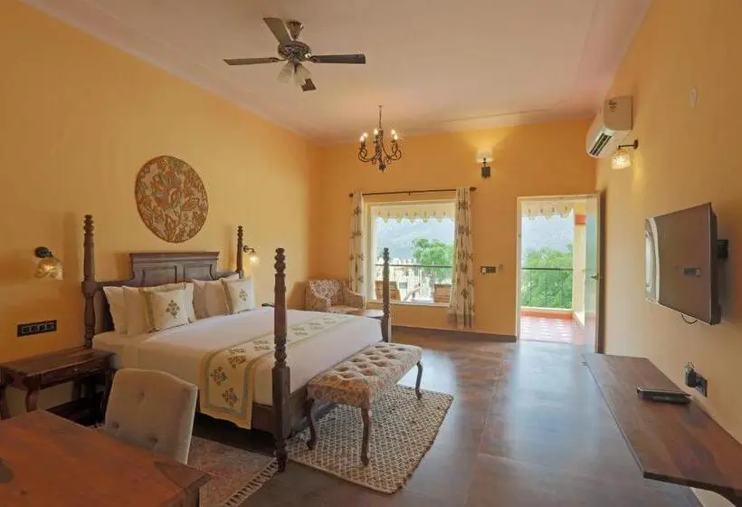 Standard-huone King-vuode, Ratan Villas Sariska