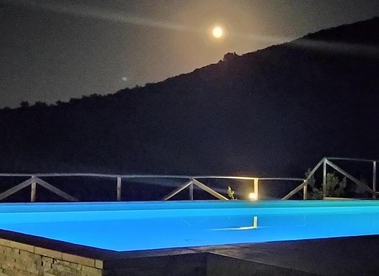 غرفة قياسية رباعية مطلة على البحر, Azienda Agrituristica La Janna Di La Faj