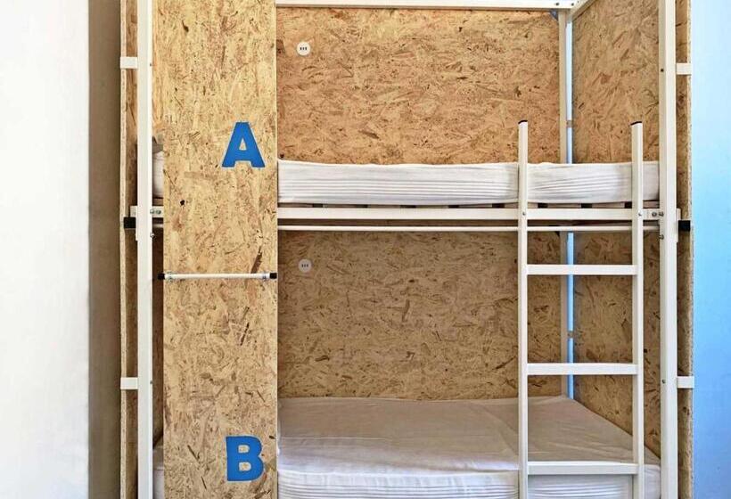 تختخواب در اتاق مشترک, Mio Hostel