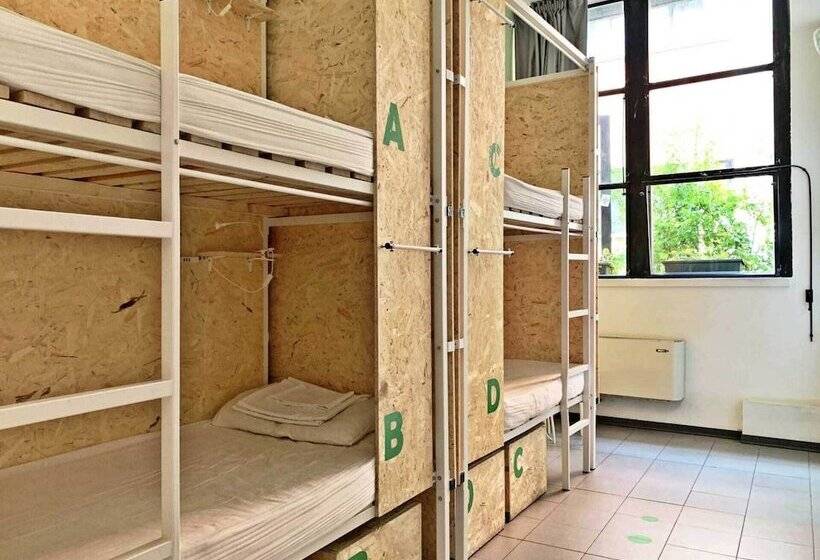 تختخواب در اتاق مشترک, Mio Hostel