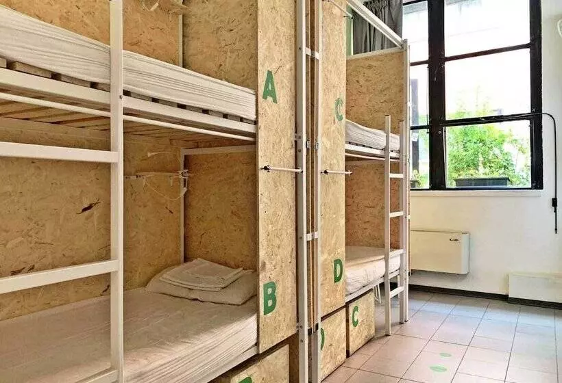 تختخواب در اتاق مشترک, Mio Hostel