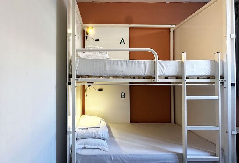 تختخواب در اتاق مشترک, Mio Hostel