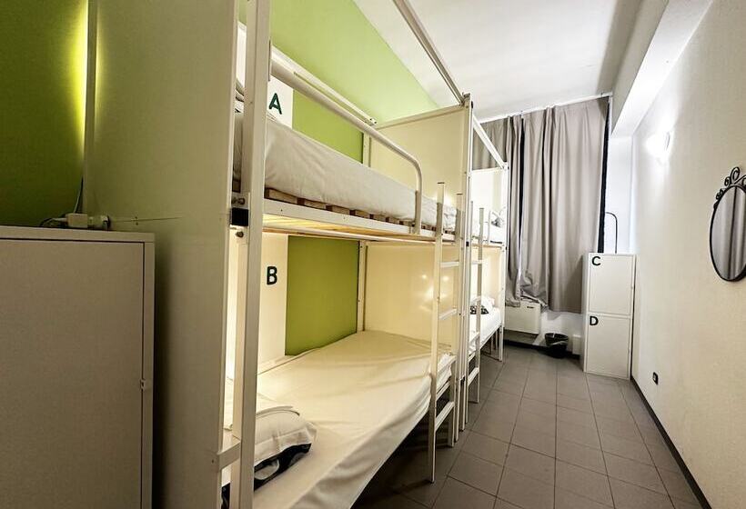 تختخواب در اتاق مشترک, Mio Hostel