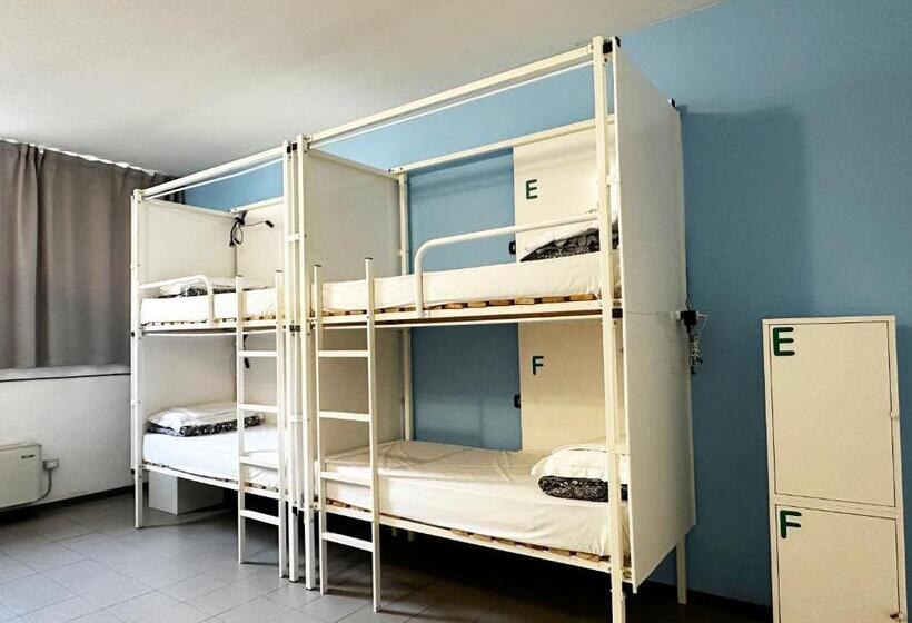 تختخواب در اتاق مشترک, Mio Hostel