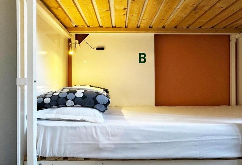 تختخواب در اتاق مشترک, Mio Hostel