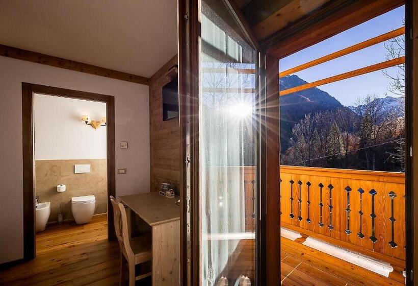 חדר קומפורט לשלושה, Mirtillo Alpino Casa Vacanze