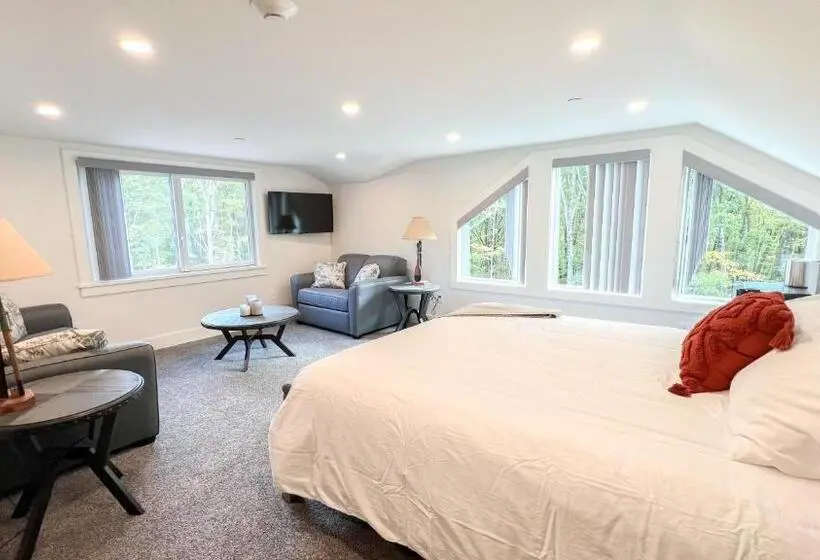 Deluxe-huone King-vuode, Four Seasons For Fun Bed & Breakfast