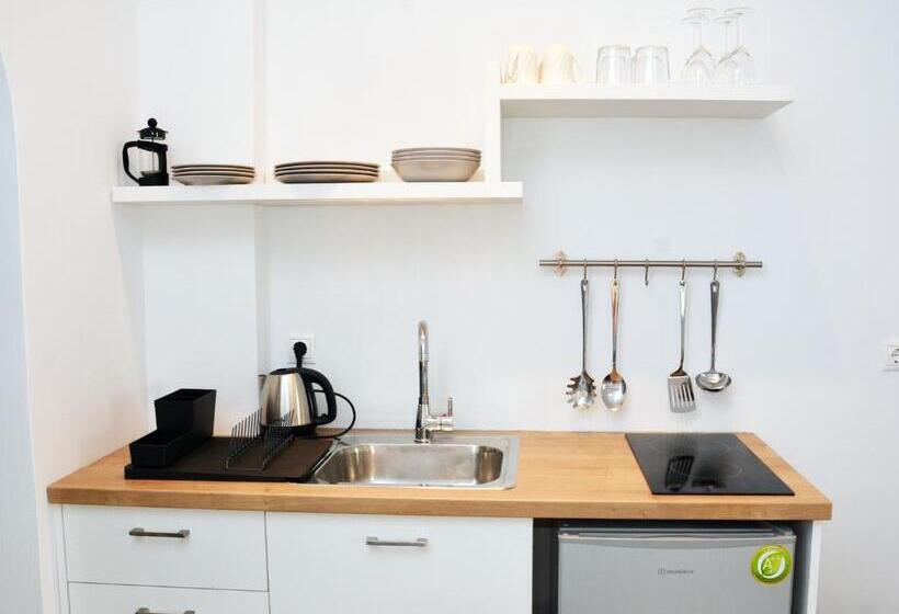 テラス付き１ベッドルームアパートメント, Ellie Apartments Stalida