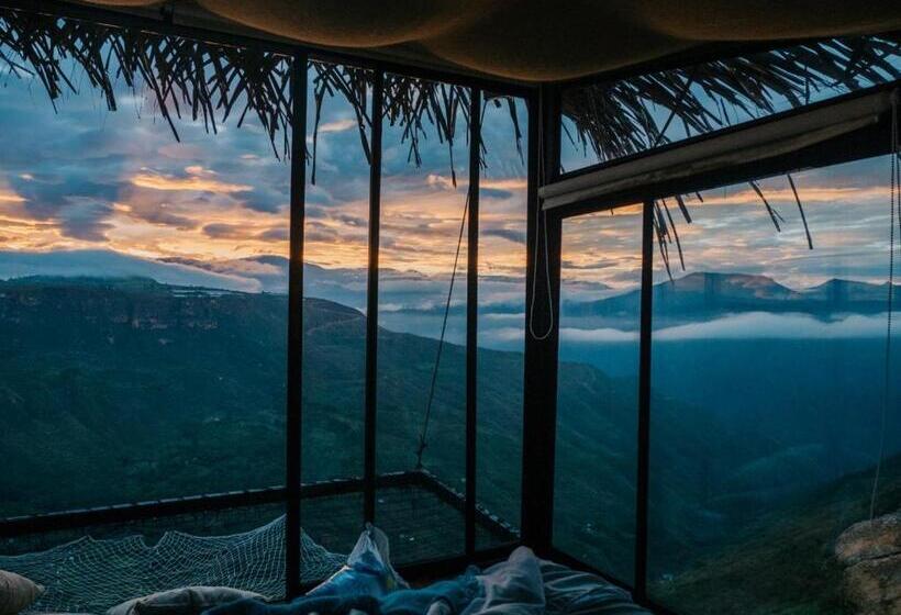 带大床的标准间, Refugio La Roca