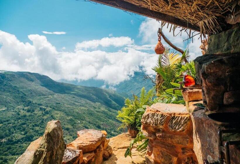 带大床的标准间, Refugio La Roca