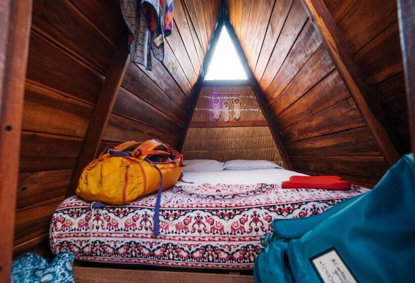 带共用浴室的标准房间, Refugio La Roca