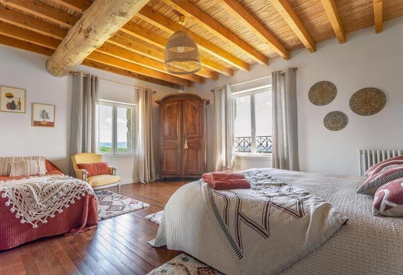 غرفة قياسية سرير كينج, Domaine De Barbe   Chambre Lin