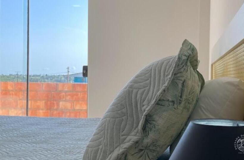 חדר לארבעה סטנדרטי עם מרפסת, Pousada Dos Cânticos