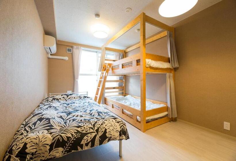 تختخواب در اتاق مشترک, あやきちゲストハウス