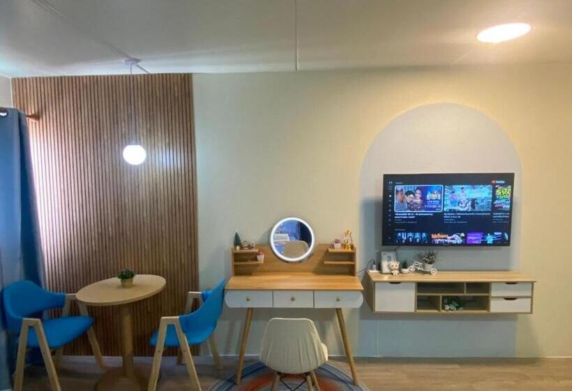 스탠다드 트리플 룸, Ptj Style Condotel คอนโดเมืองทอง P1