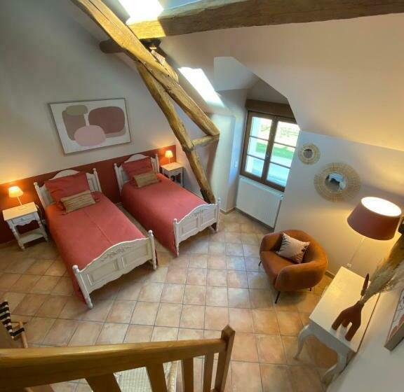 غرفة قياسية رباعية, La Ferme De Fontenelle