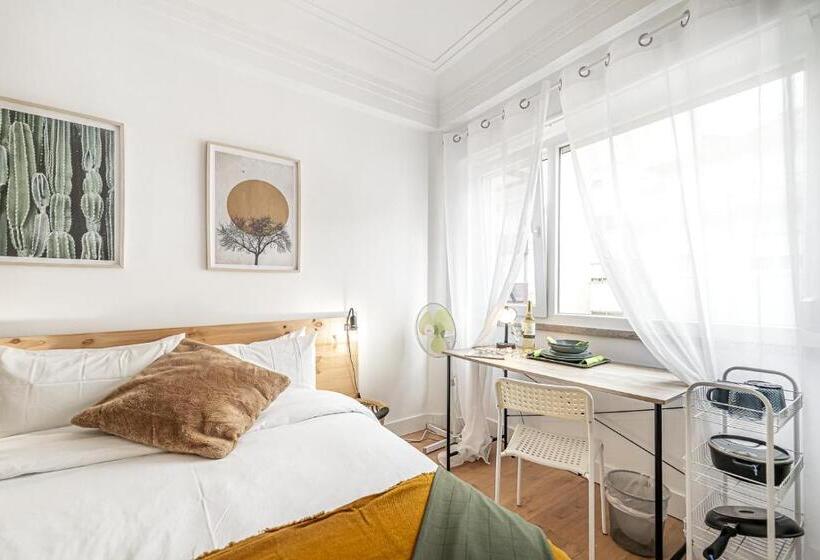 Номер Стандарт Совместная Ванная, Santos Mattos Guesthouse & Apartments By Lisbon With Sintra