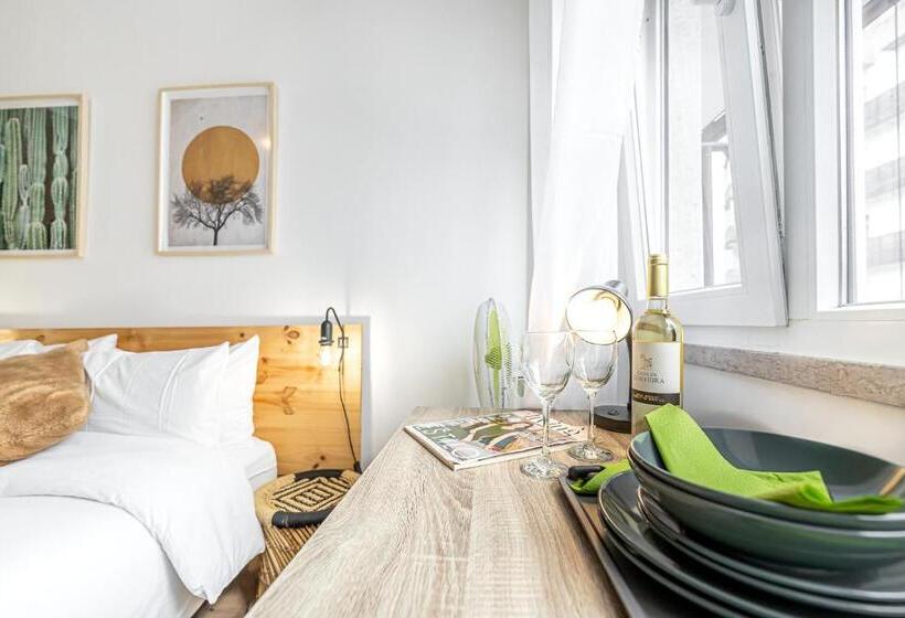 스탠다드 룸 공동 욕실, Santos Mattos Guesthouse & Apartments By Lisbon With Sintra