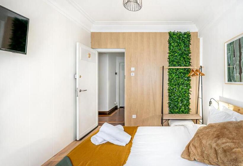 스탠다드 룸 공동 욕실, Santos Mattos Guesthouse & Apartments By Lisbon With Sintra