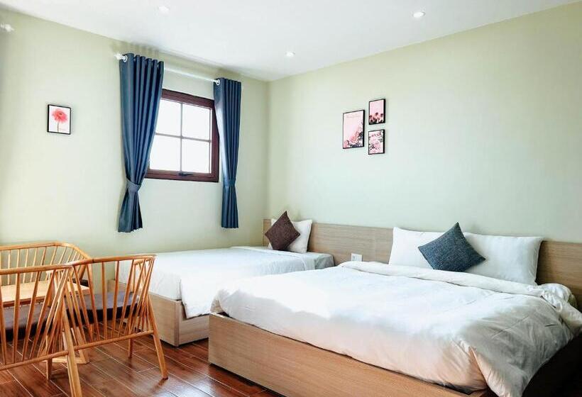 اتاق سه نفره دلوکس با چشمانداز دریا, Sea Sunset Hotel Phu Quoc Welcome To A Mixing World Of Friends