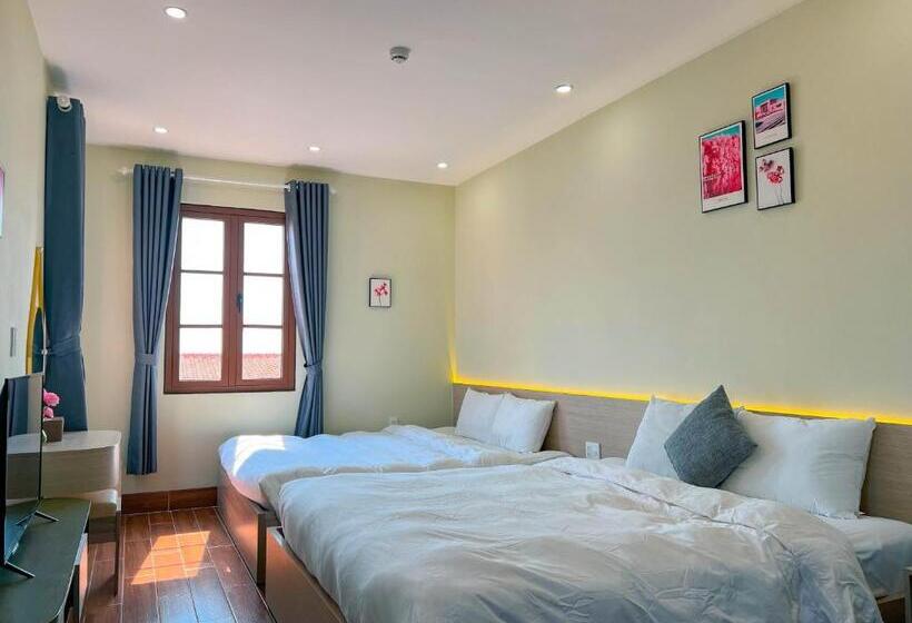 اتاق استاندارد چهار تخته با چشمانداز دریا, Sea Sunset Hotel Phu Quoc Welcome To A Mixing World Of Friends