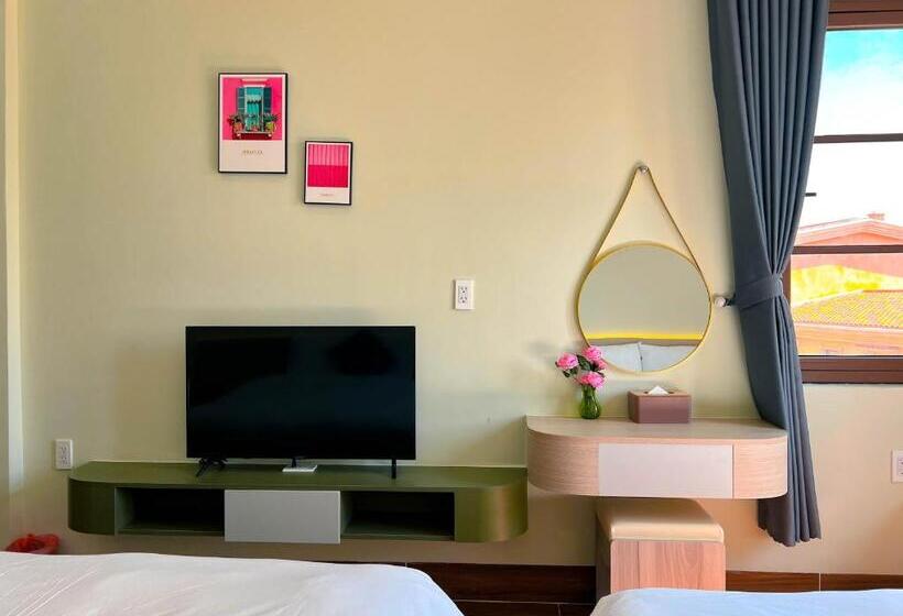 اتاق استاندارد چهار تخته با چشمانداز دریا, Sea Sunset Hotel Phu Quoc Welcome To A Mixing World Of Friends